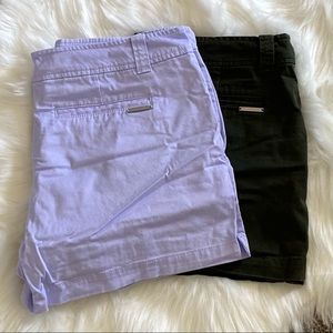 2 pairs New York & Company shorts